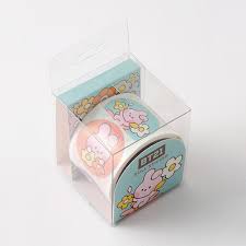 BT21 MININI HAPPY FLOWER ROLL GIFT PACKAGE STICKER COOKY
