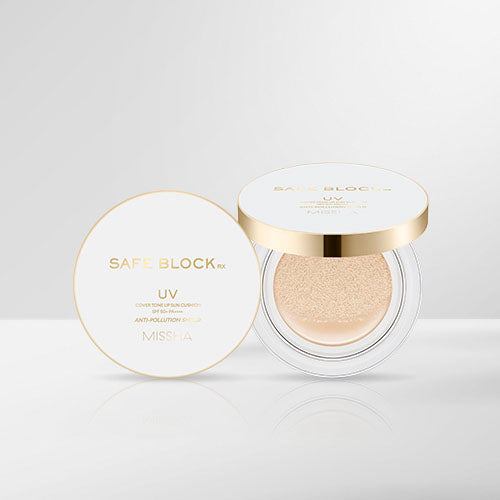 MISSHA-SAFE BLOCK RX COVER TONE UP SUN CUSHION(SPF+/PA++++) 14G