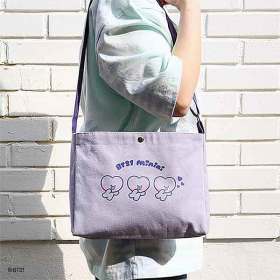 BT21 MININI CANVAS BAG AND POUCH CROSS BAG TATA