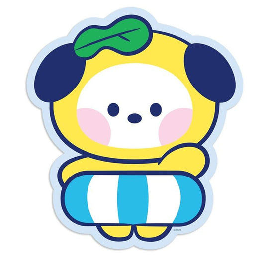 BT21 MOUSE PAD SUMMER SKY CHIMMY
