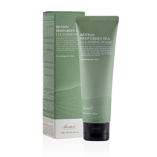 DEEP GREEN TEA CLEANSING FOAM 120g