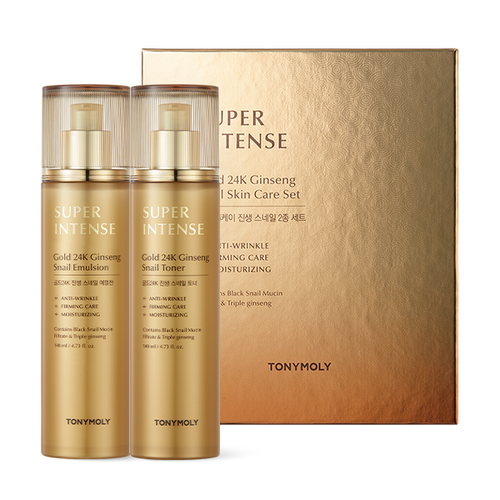 SUPER INTENSE GOLD 24K SNAIL SET 140ml+140ml+20ml*2