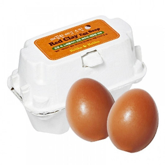 Egg Skin Egg SoapGreen Red Clay(50g*2)