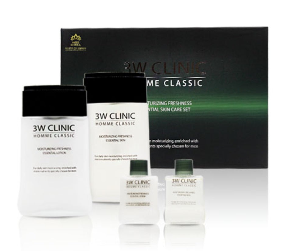 HOMME CLASSIC MOISTURIZING FRESHNESS ESSENTIA 2 ITEMS SET SET