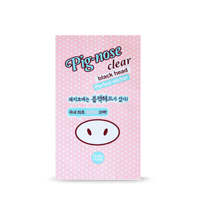 Pignose clear black head Perfect sticker