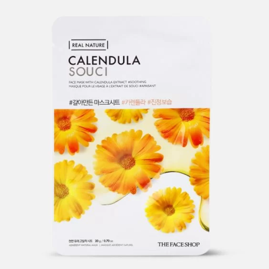 Real Nature.Calendula Face Mask 20g