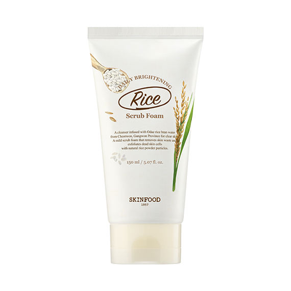 RICE DAILY BRIGHTENING SCRUB FOAM 150ml