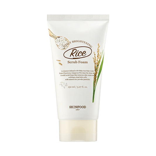RICE DAILY BRIGHTENING SCRUB FOAM 150ml