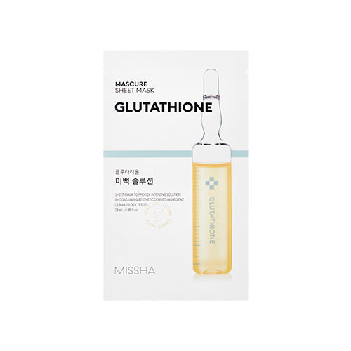 MASCURE WHITENING SOLUTION SHEET 28ML