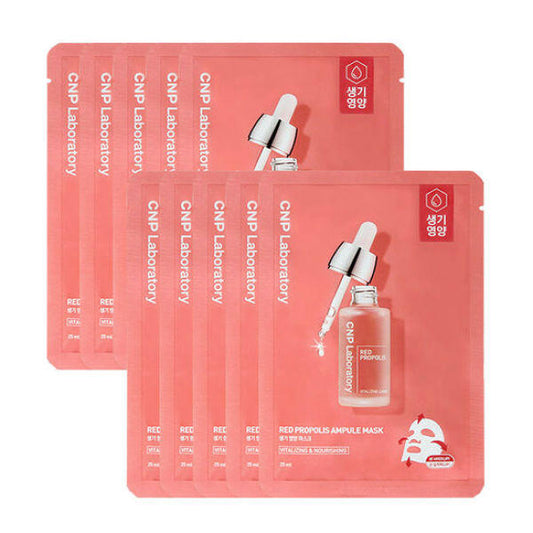 Red Propolis Ampule Mask 10ea