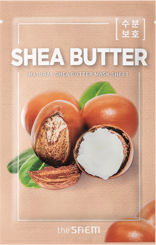 Natural Shea Butter Mask Sheet 21ml