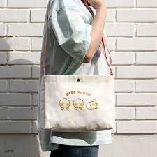 BT21 MININI CANVAS BAG AND POUCH CROSS BAG SHOOKY