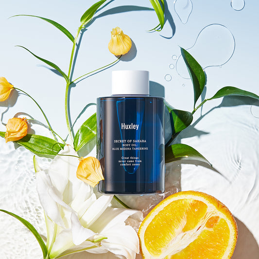 Huxley BODY OIL ; BLUE MEDINA TANGERINE 100ml
