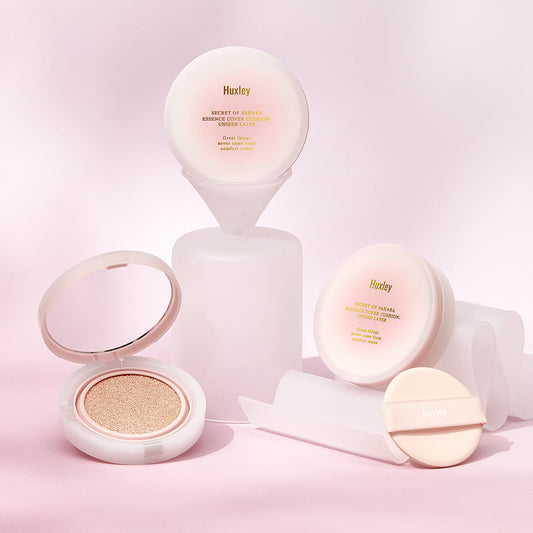 Huxley ESSENCE COVER CUSHION ; UNSEEN LAYER 2 CORAL SAND REFILL 12g