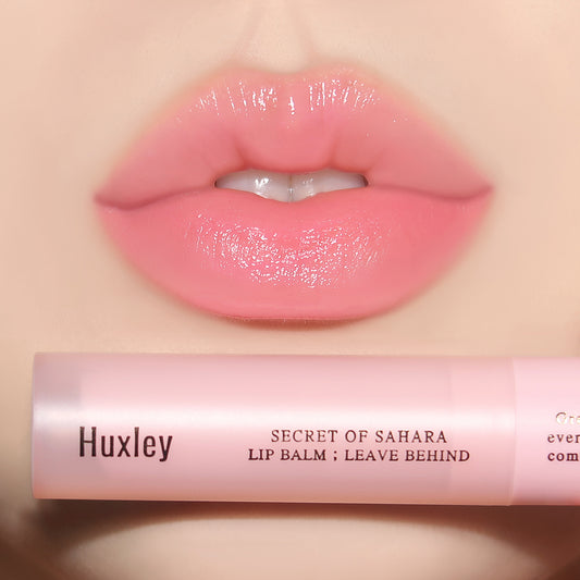 Huxley LIP BALM ; LEAVE BEHIND 4 FEZ PINK 3g / 0.10 oz