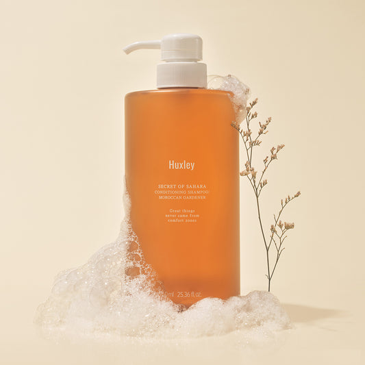 Huxley CONDITIONING SHAMPOO ; MOROCCAN GARDENER 750ml