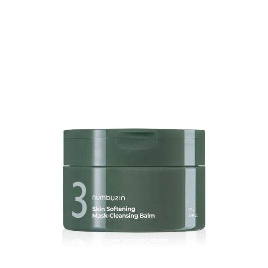 Numbuzin No.3 Pore & Makeup Cleansing Balm with Green Tea and Charcoal 85g
