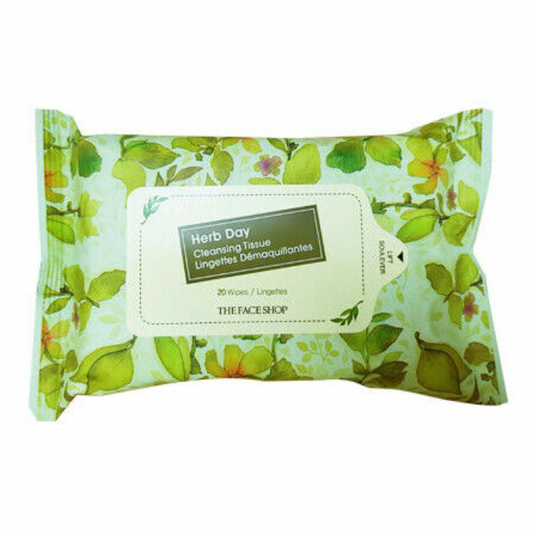 HERB DAY Cleansing Wipes (20wipes)