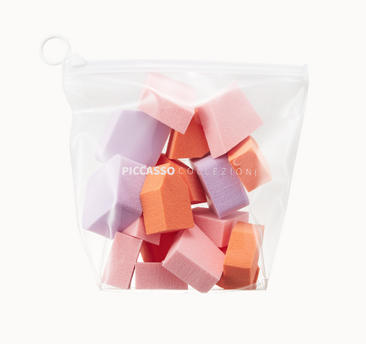 Color Sponge Puff Set (17 Pieces) 113g