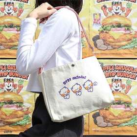 BT21 MININI CANVAS BAG AND POUCH CROSS BAG RJ