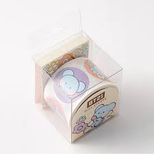 BT21 MININI HAPPY FLOWER ROLL GIFT PACKAGE STICKER KOYA