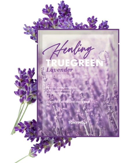 TRUEGREEN LAVENDER HEALING MASK SHEET 20g