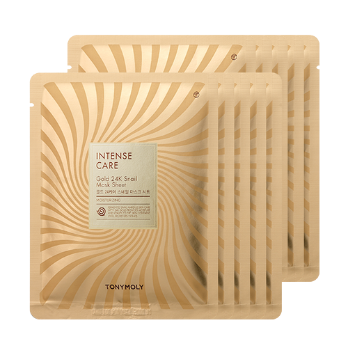 INTENSE CARE GOLG 24K SNAIL MASK SET 20g*10