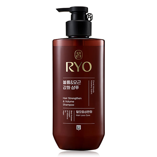 RYO Hair Strengthener & Volume Shampoo Set 480ml+112