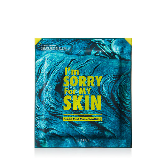 I'm Sorry for My Skin Green Mud Mask - Soothing