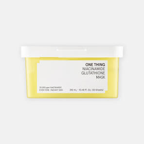 ONE THING  ONE THING NIACINAMIDE GLUTATHIONE MASK 310 ml (30ea)