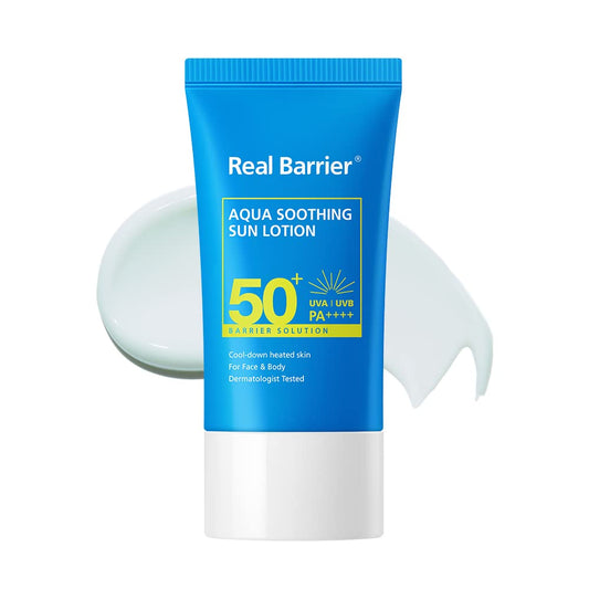Real Barrier Aqua Soothing Sun Lotion SPF50+PA++++50ml
