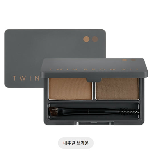 TWIN BROW KIT (NO.1/NATURAL BROWN 4.4G
