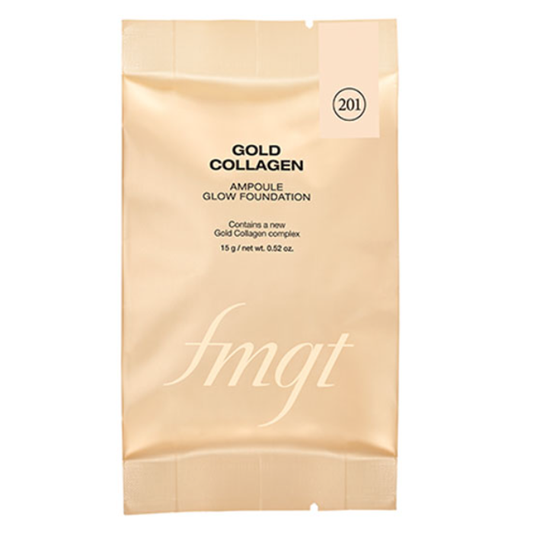 FMGT GOLD COLLAGEN AMPOULE GLOW FOUNDATION V201 REFIL