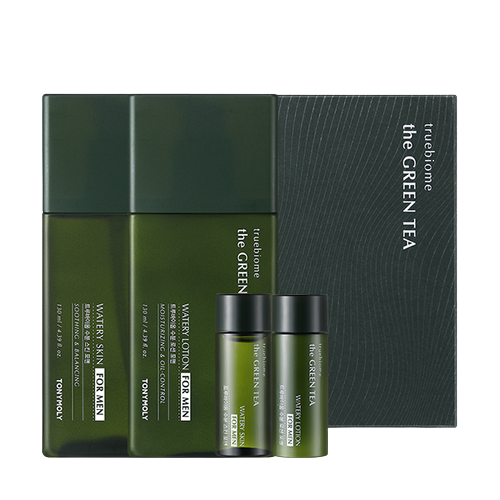 THE GREEN TEA TRUE BIOME FOR MEN SET 130ml+130ml+20ml*2