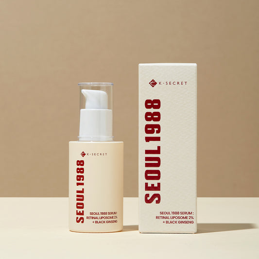 K-SECRET SEOUL 1988 Serum : Retinal Liposome 2% + Black Ginseng 30ml