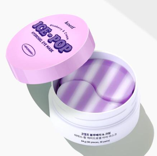 Blueberry & Cream Ice-pop Hydrogel Eye Mask  1EA