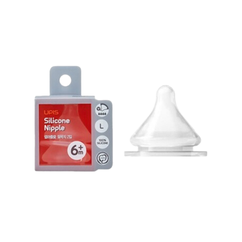 UPIS) Silicone Nipple L 2counts