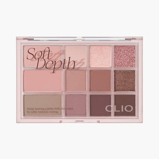 CLIO - SHADE & SHADOW PALETTE 02 SOFT DEPTH