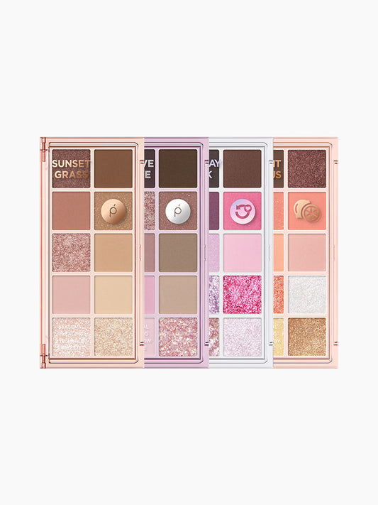 Peach C Seasonal Blending Eyeshadow Palette 04 Sunlit Citrus
