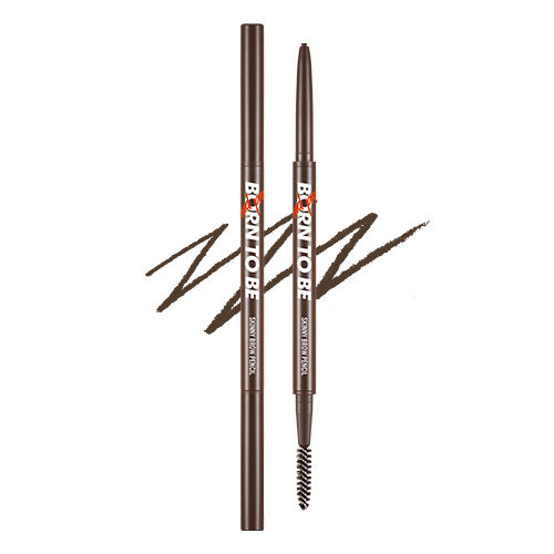 BORN_TO_BE_MADPROOF_SKINNY_BROW_PENCIL_[01 DARK BROWN] 0.09g
