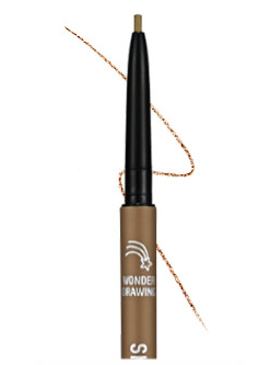 Wonder Drawing Skinny Eye Brow 03 Light Brown 0.5g