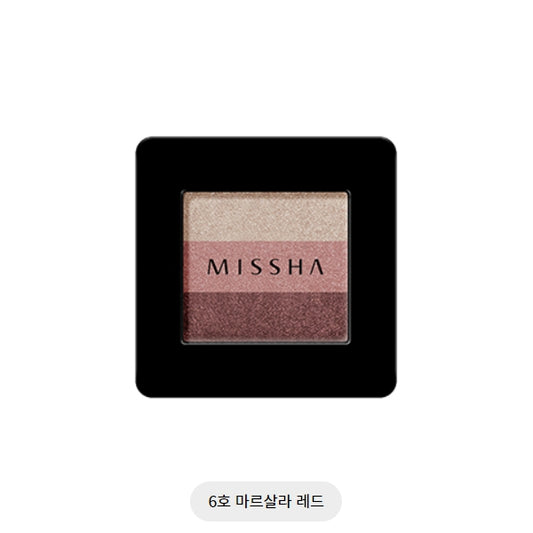 TRIPLE SHADOW (NO.6/MARSALA RED) 2G