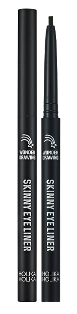WONDERDRAING SKINNY EYELINER 01 REAL BLACK 
