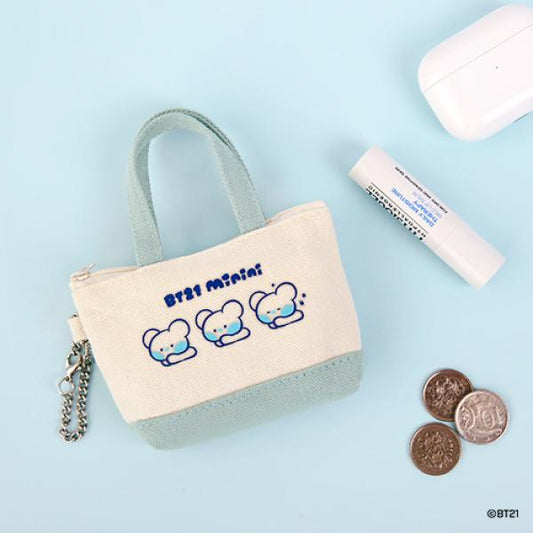 BT21 MININI CANVAS BAG AND POUCH MINI POUCH KOYA