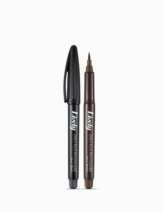 IPKN LIVELY PLUSPEN EYELINER #2(DARK BROWN)