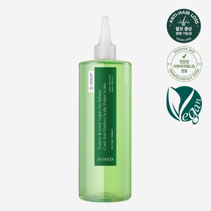 Dr.SEED Teatree and Line Vegan No-sebum Cooling Water Scaler 500ml