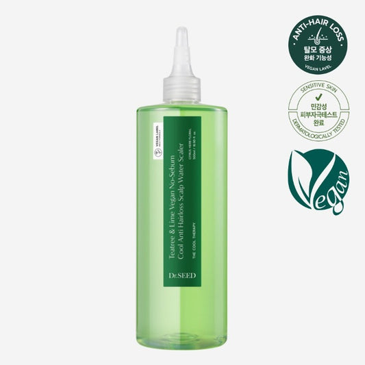 Dr.SEED Teatree and Line Vegan No-sebum Cooling Water Scaler 500ml
