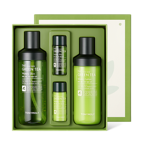 THE CHOK CHOK GREEN TEA SKIN CARE SET 180ml+160ml