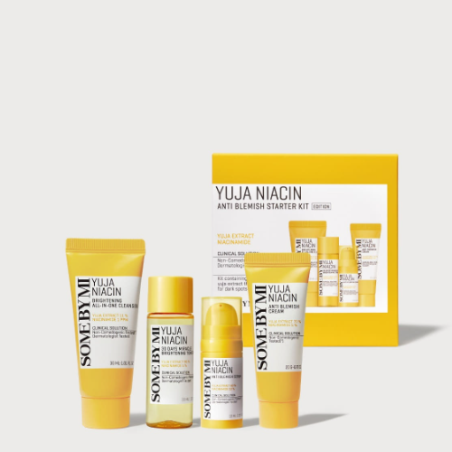 YUJA NIACIN ANTI-BLEMISH STARTER KIT (4components)