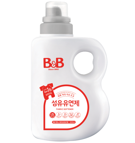 B&B Baby Fabric Softener Bergamot Bottle 1500ml